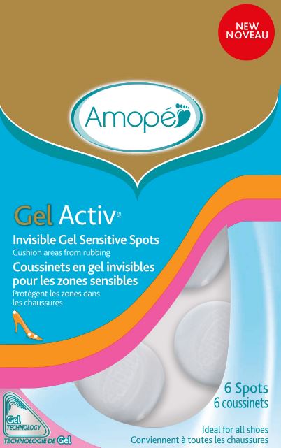 AMOPE GelActiv Invisible Gel Sensitive Spots